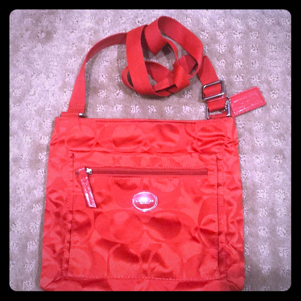 Coach Crossbody Red